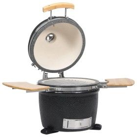 Kamado Barbacoa Parrilla Quemador Cerámica 44 Cm de vidaXL, Barbacoas - Ref: Foro24-41140, Precio: 339,19 €, Descuento: %
