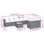 Set sofás jardín 10 pzas con cojines ratán sintético gris claro de , Conjuntos de jardín - Ref: Foro24-3218182, Precio: 662,1...