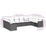 Set sofás jardín 10 pzas con cojines ratán sintético gris claro de , Conjuntos de jardín - Ref: Foro24-3219462, Precio: 696,0...