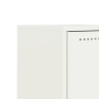 Mesita de noche de acero blanco 36x39x60,5 cm de , Mesitas de noche - Ref: Foro24-846456, Precio: 41,02 €, Descuento: %