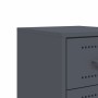 Mesitas de noche 2 unidades acero gris antracita 36x39x60,5 cm de , Mesitas de noche - Ref: Foro24-846463, Precio: 94,16 €, D...