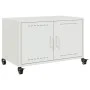 Mueble para TV acero laminado en frío blanco 68x39x43,5 cm de , Muebles TV - Ref: Foro24-846643, Precio: 65,61 €, Descuento: %