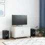 Mueble para TV acero laminado en frío blanco 68x39x43,5 cm de , Muebles TV - Ref: Foro24-846643, Precio: 65,61 €, Descuento: %