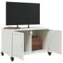Mueble para TV acero laminado en frío blanco 68x39x43,5 cm de , Muebles TV - Ref: Foro24-846643, Precio: 65,61 €, Descuento: %