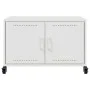 Mueble para TV acero laminado en frío blanco 68x39x43,5 cm de , Muebles TV - Ref: Foro24-846643, Precio: 65,61 €, Descuento: %