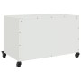 Mueble para TV acero laminado en frío blanco 68x39x43,5 cm de , Muebles TV - Ref: Foro24-846643, Precio: 66,33 €, Descuento: %