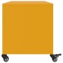 Mueble TV acero laminado en frío amarillo mostaza 68x39x43,5 cm de , Muebles TV - Ref: Foro24-846641, Precio: 66,33 €, Descue...