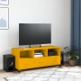 Mueble para TV acero laminado en frío amarillo 100,5x39x43,5 cm de , Muebles TV - Ref: Foro24-846695, Precio: 119,02 €, Descu...
