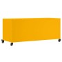 Mueble para TV acero laminado en frío amarillo 100,5x39x43,5 cm de , Muebles TV - Ref: Foro24-846695, Precio: 119,02 €, Descu...