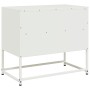 Mueble para TV de acero blanco 68x39x60,5 cm de , Muebles TV - Ref: Foro24-846553, Precio: 68,59 €, Descuento: %