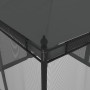 Cenador con paredes de malla acero gris antracita 2,93x2,93 m de , Carpas y cenadores - Ref: Foro24-368435, Precio: 307,42 €,...