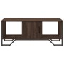 Mesa de centro madera de ingeniería roble marrón 100x51x40 cm de , Mesas de centro - Ref: Foro24-848493, Precio: 61,21 €, Des...
