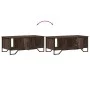 Mesa de centro madera de ingeniería roble marrón 100x51x40 cm de , Mesas de centro - Ref: Foro24-848493, Precio: 60,48 €, Des...
