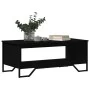 Engineered wood black coffee table 100x51x40 cm by , Coffee table - Ref: Foro24-848479, Price: 52,71 €, Discount: %