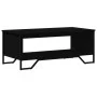 Engineered wood black coffee table 100x51x40 cm by , Coffee table - Ref: Foro24-848479, Price: 52,71 €, Discount: %