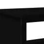 Engineered wood black coffee table 100x51x40 cm by , Coffee table - Ref: Foro24-848479, Price: 52,71 €, Discount: %