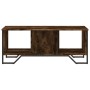 Mesa de centro madera de ingeniería roble ahumado 100x51x40 cm de , Mesas de centro - Ref: Foro24-848491, Precio: 58,29 €, De...