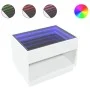 Mesa de centro con Infinity LED blanco 70x50x50 cm de , Mesas de centro - Ref: Foro24-847658, Precio: 100,25 €, Descuento: %