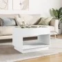Mesa de centro con Infinity LED blanco 70x50x50 cm de , Mesas de centro - Ref: Foro24-847658, Precio: 100,25 €, Descuento: %