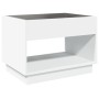 Mesa de centro con Infinity LED blanco 70x50x50 cm de , Mesas de centro - Ref: Foro24-847658, Precio: 101,62 €, Descuento: %