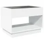 Mesa de centro con Infinity LED blanco 70x50x50 cm de , Mesas de centro - Ref: Foro24-847658, Precio: 100,25 €, Descuento: %