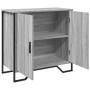 Aparador madera de ingeniería gris Sonoma 78x35,5x74,5 cm de , Aparadores - Ref: Foro24-848542, Precio: 70,60 €, Descuento: %