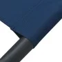 Tumbona de jardín con toldo azul de vidaXL, Tumbonas - Ref: Foro24-313527, Precio: 93,40 €, Descuento: %
