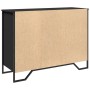 Aparador madera de ingeniería negro 101x35,5x74,5 cm de , Aparadores - Ref: Foro24-848554, Precio: 72,99 €, Descuento: %