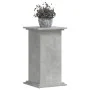 Soportes de plantas madera ingeniería gris hormigón 33x33x60 cm de , Soportes para macetas - Ref: Foro24-852963, Precio: 47,8...
