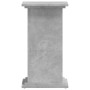 Soportes de plantas madera ingeniería gris hormigón 33x33x60 cm de , Soportes para macetas - Ref: Foro24-852963, Precio: 40,8...