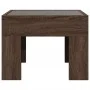 Nachttisch mit Infinity LED in Eichenbraun 40x40x30 cm von , Nachttische - Ref: Foro24-3284076, Preis: 56,87 €, Rabatt: %
