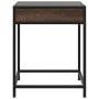 Mesita de noche con Infinity LED marrón roble 40x40x51 cm de , Mesitas de noche - Ref: Foro24-3284095, Precio: 54,39 €, Descu...