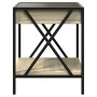 Mesita de noche con Infinity LED roble Sonoma 40x40x49 cm de , Mesitas de noche - Ref: Foro24-3284097, Precio: 66,40 €, Descu...
