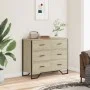 Cajonera de madera de ingeniería roble Sonoma 91x35,5x74,5 cm de , Cajoneras - Ref: Foro24-3295303, Precio: 158,68 €, Descuen...