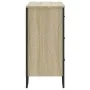 Cajonera de madera de ingeniería roble Sonoma 91x35,5x74,5 cm de , Cajoneras - Ref: Foro24-3295303, Precio: 158,68 €, Descuen...