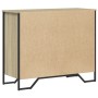 Cajonera de madera de ingeniería roble Sonoma 91x35,5x74,5 cm de , Cajoneras - Ref: Foro24-3295303, Precio: 161,06 €, Descuen...