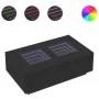 Mesa de centro con LED Infinity negra 116x69x40 cm de , Mesas de centro - Ref: Foro24-3284057, Precio: 171,47 €, Descuento: %