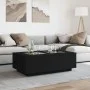 Mesa de centro con LED Infinity negra 116x69x40 cm de , Mesas de centro - Ref: Foro24-3284057, Precio: 171,47 €, Descuento: %