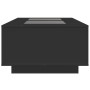Mesa de centro con LED Infinity negra 116x69x40 cm de , Mesas de centro - Ref: Foro24-3284057, Precio: 174,17 €, Descuento: %