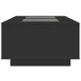 Mesa de centro con LED Infinity negra 116x69x40 cm de , Mesas de centro - Ref: Foro24-3284057, Precio: 171,47 €, Descuento: %