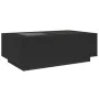 Mesa de centro con LED Infinity negra 116x69x40 cm de , Mesas de centro - Ref: Foro24-3284057, Precio: 171,47 €, Descuento: %