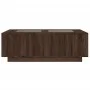 Mesa de centro con Infinity LED marrón roble 116x69x40 cm de , Mesas de centro - Ref: Foro24-3284062, Precio: 168,72 €, Descu...