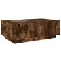 Mesa de centro con Infinity LED roble ahumado 116x69x40 cm de , Mesas de centro - Ref: Foro24-3284060, Precio: 189,38 €, Desc...