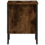 Mesita de noche madera de ingeniería roble ahumado 40x30x40 cm de , Mesitas de noche - Ref: Foro24-848498, Precio: 34,17 €, D...