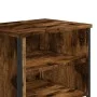 Engineered wood smoked oak bedside table 40x30x40 cm by , Nightstands - Ref: Foro24-848498, Price: 33,67 €, Discount: %