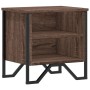 Mesita de noche madera de ingeniería marrón roble 40x30x40 cm de , Mesitas de noche - Ref: Foro24-848502, Precio: 36,18 €, De...