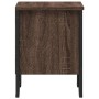 Mesita de noche madera de ingeniería marrón roble 40x30x40 cm de , Mesitas de noche - Ref: Foro24-848502, Precio: 36,18 €, De...