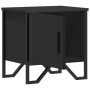 Mesita de noche madera contrachapada negro 40x30x40 cm de , Mesitas de noche - Ref: Foro24-848514, Precio: 38,12 €, Descuento: %