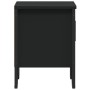 Mesita de noche madera contrachapada negro 40x30x40 cm de , Mesitas de noche - Ref: Foro24-848514, Precio: 38,12 €, Descuento: %