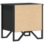 Mesita de noche madera contrachapada negro 40x30x40 cm de , Mesitas de noche - Ref: Foro24-848514, Precio: 38,12 €, Descuento: %